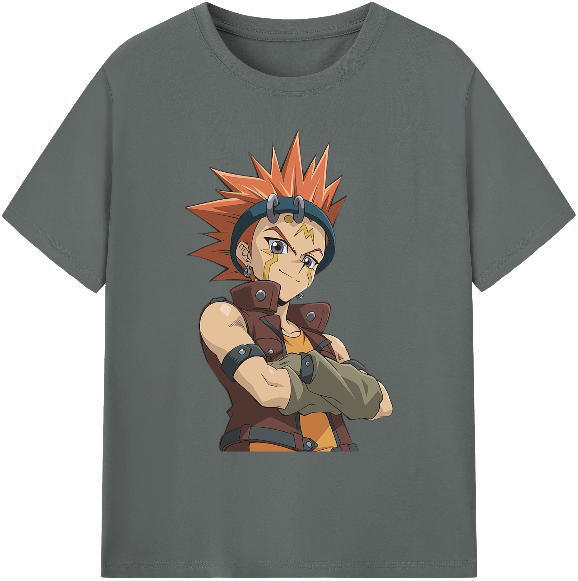（画像用） 遊☆戯☆王 Yu-Gi-Oh! 綿100％ メンズ半袖Tシャツ｜肌触りやわらか＆通気性